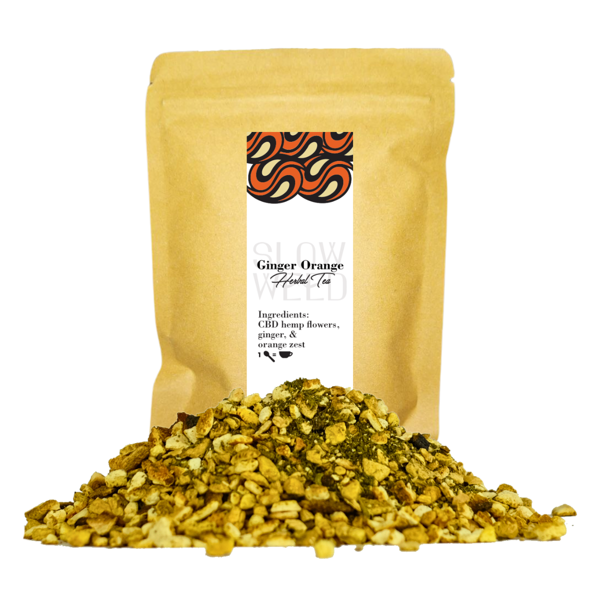 Tisane digestive et anti-inflammatoire (Ginger-Orange)